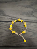 3 bead wire bracelet (Little girl)
