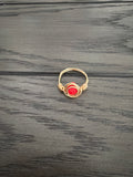 Gold wire ring Size:6