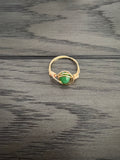 Gold wire ring Size:8