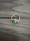 Silver wire ring Size:7