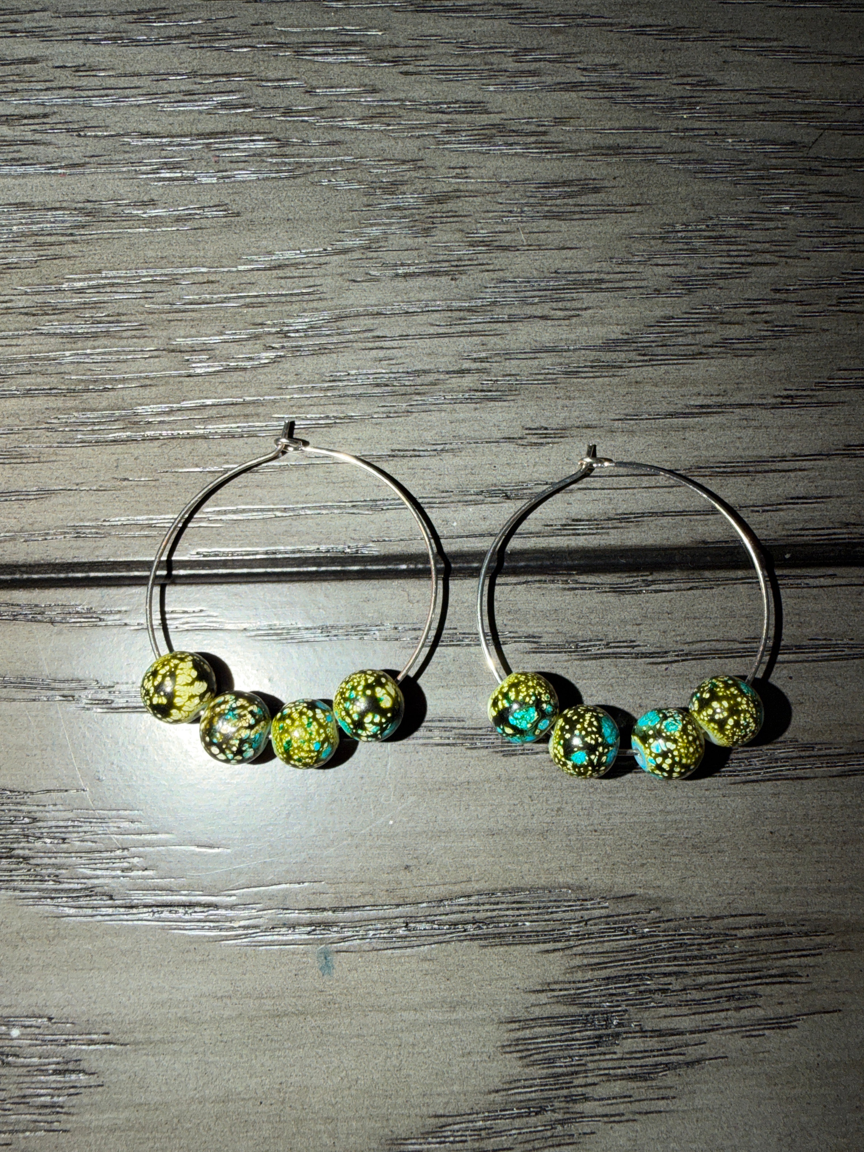 Hoop earrings