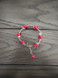 3 bead wire bracelet (Little girl)