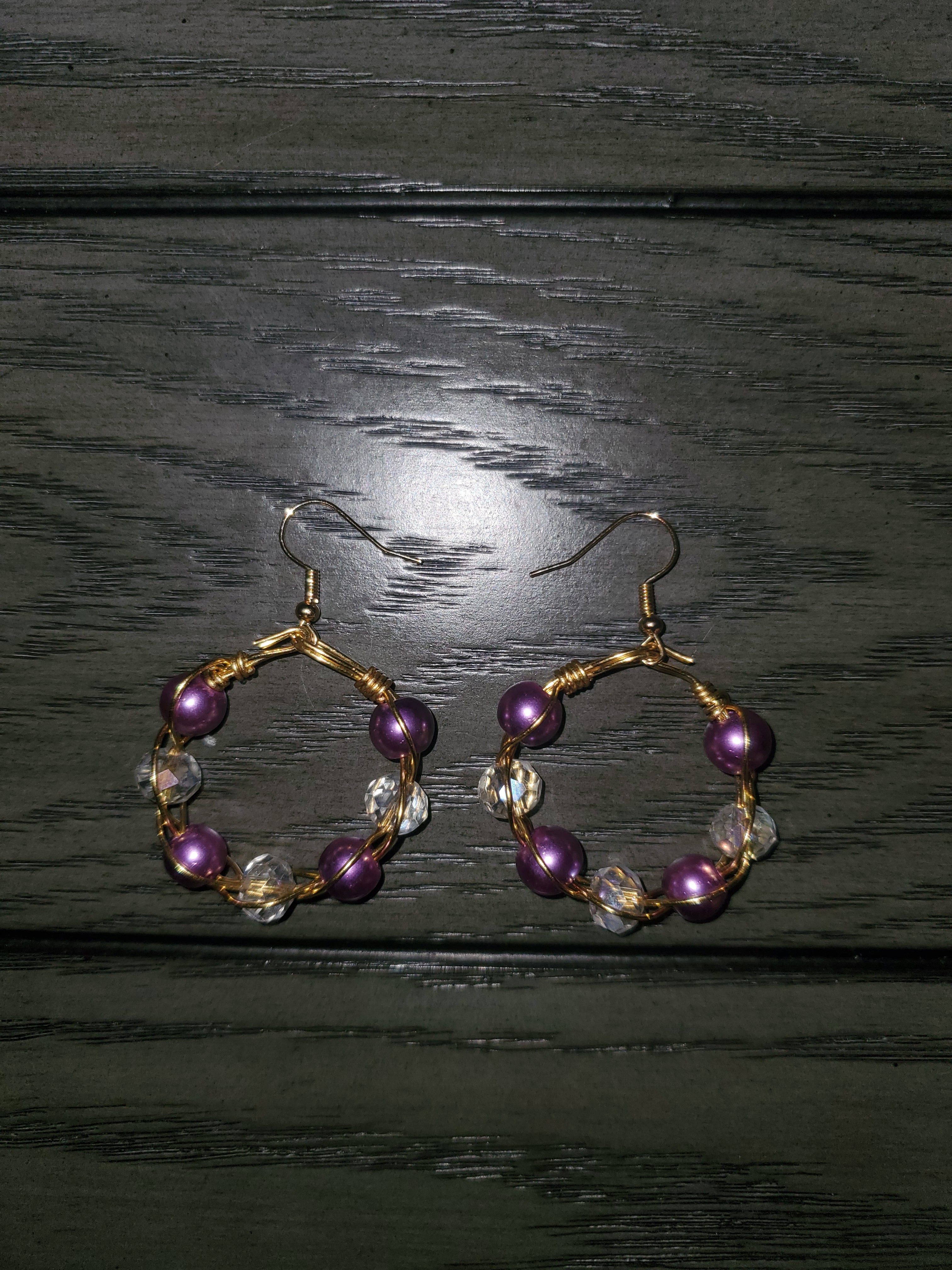 Hoop earrings