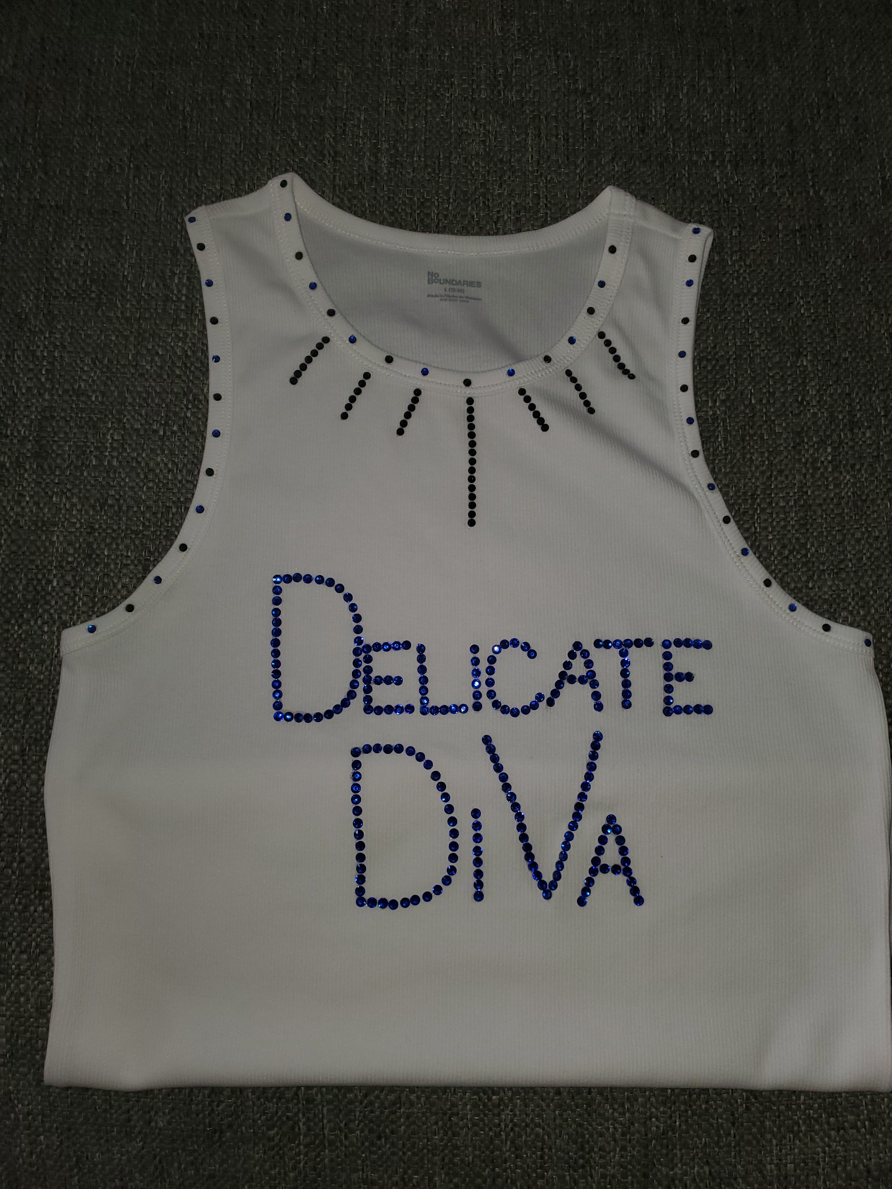 Delicate Diva Tank Top (L)