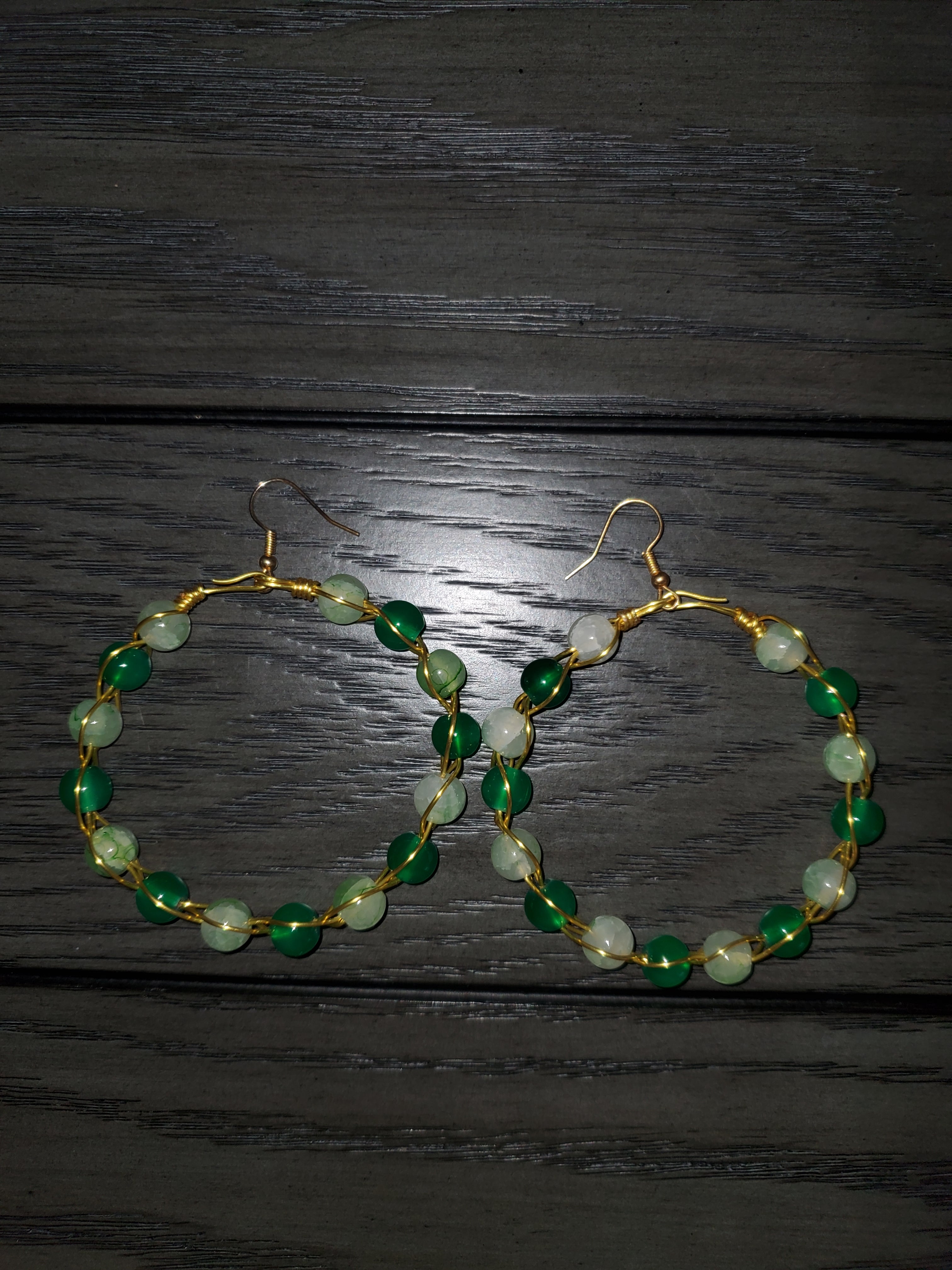 Hoop earrings