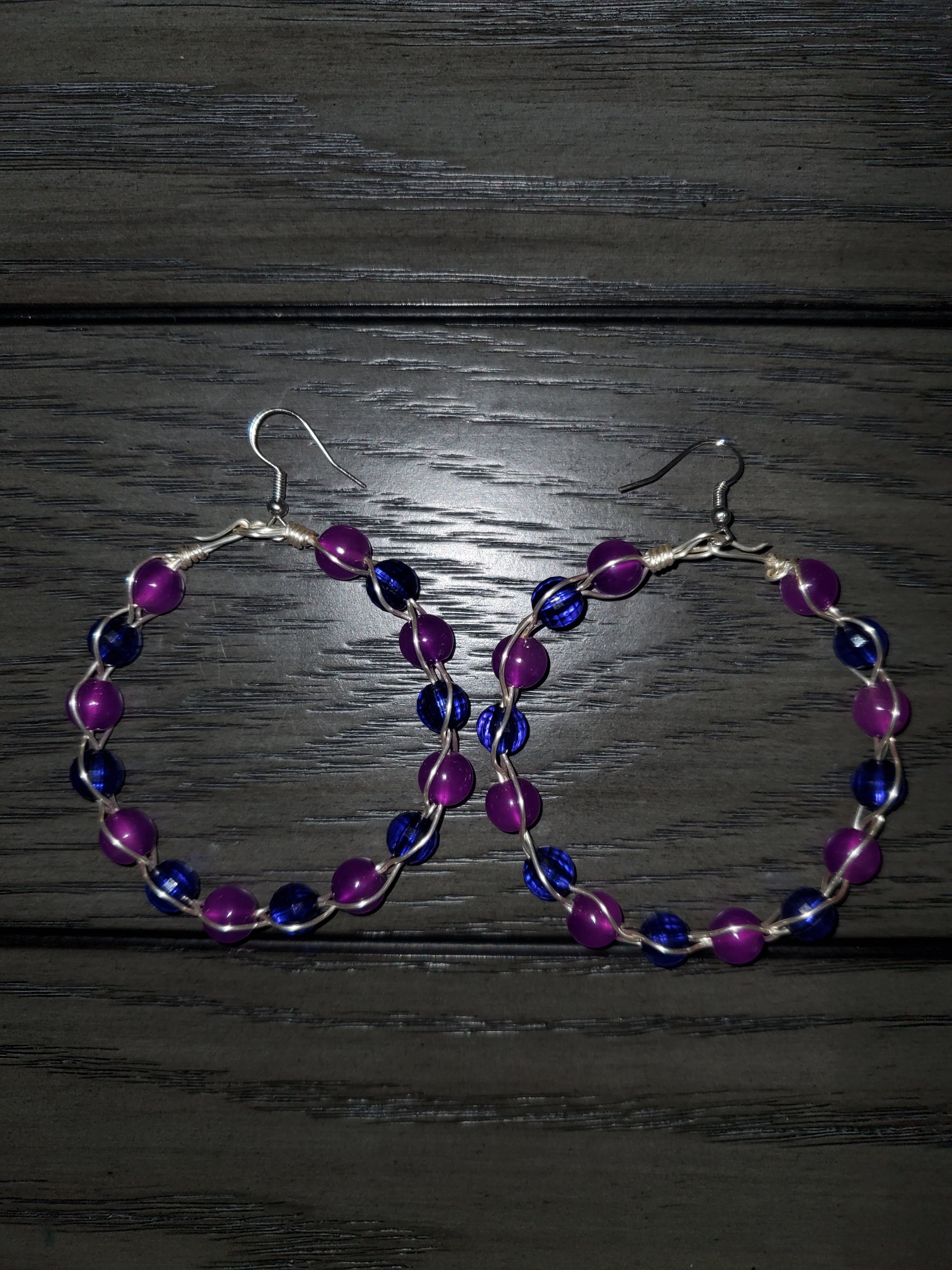 Hoop earrings
