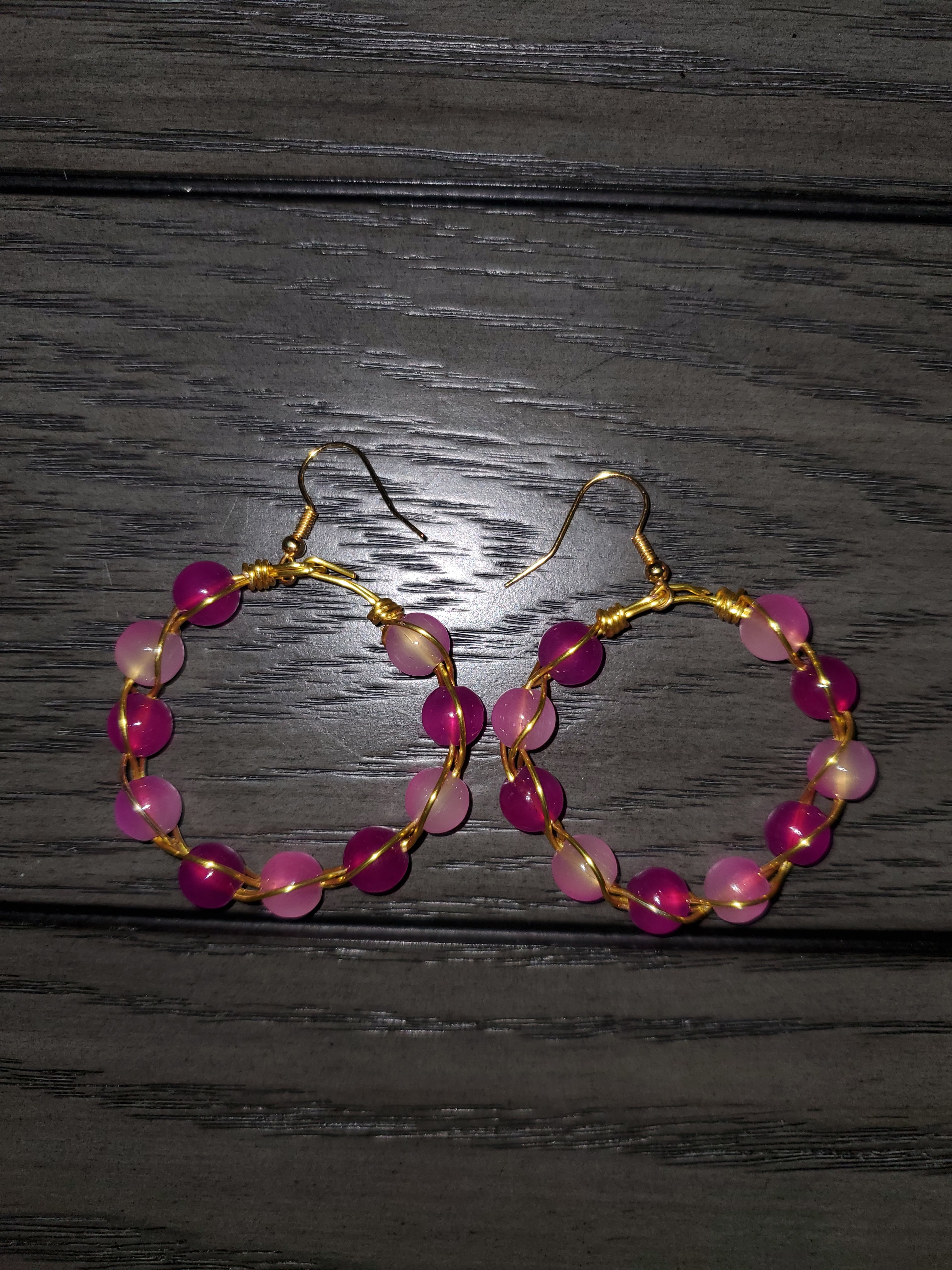 Hoop earrings