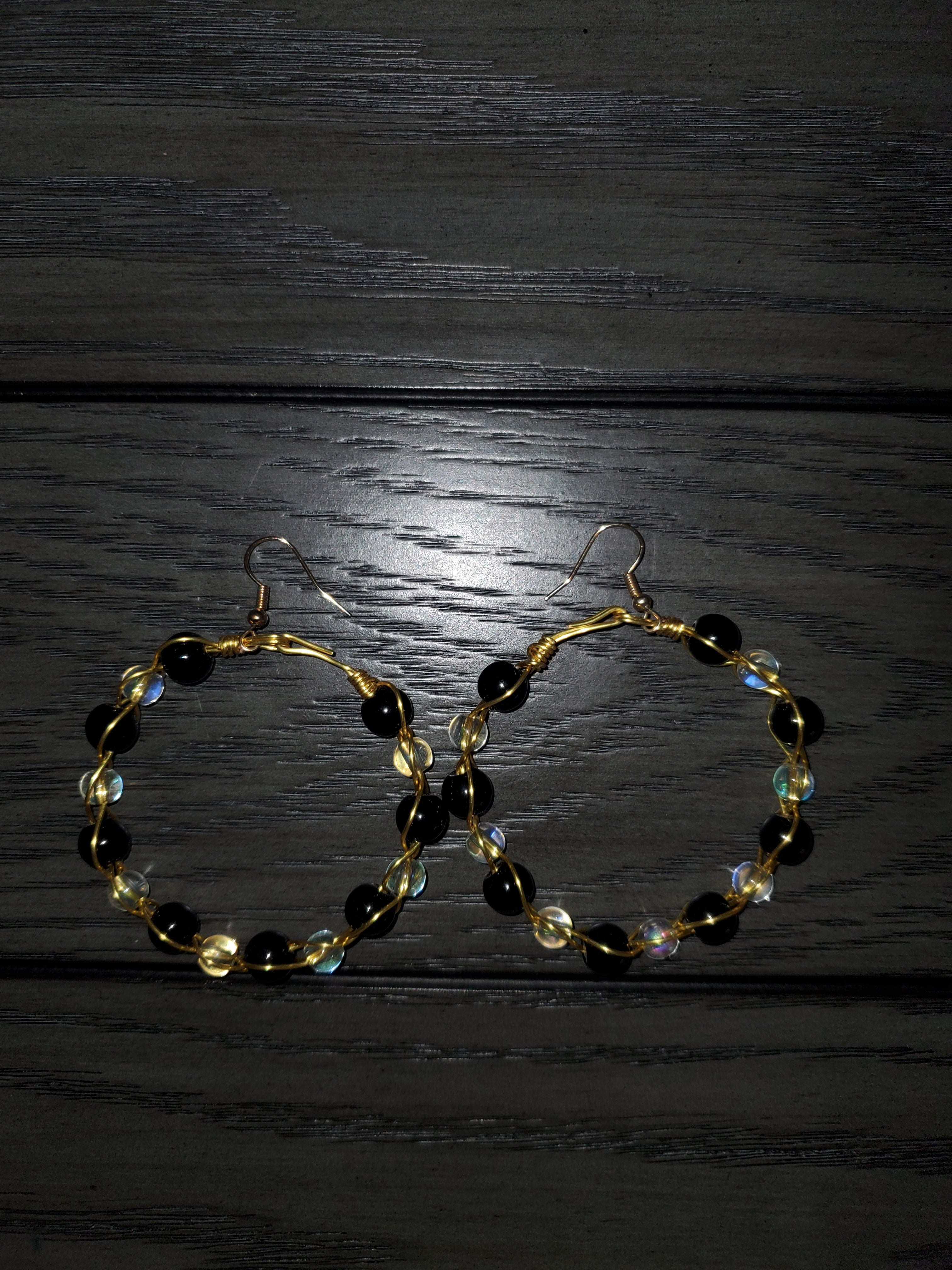 Hoop earrings